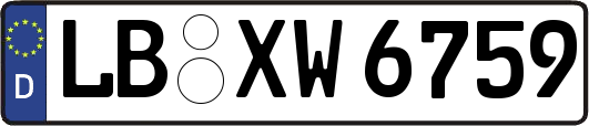 LB-XW6759