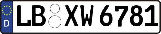 LB-XW6781