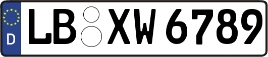 LB-XW6789