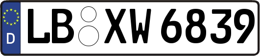 LB-XW6839