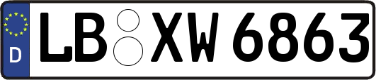 LB-XW6863