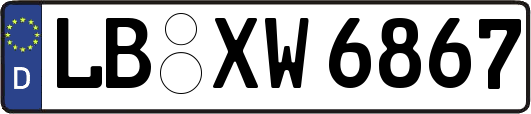 LB-XW6867