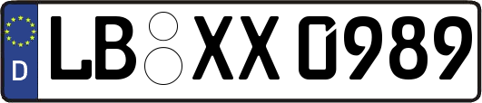 LB-XX0989