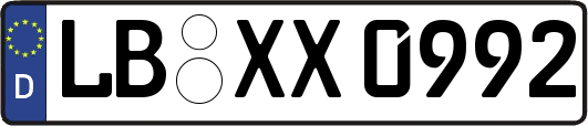 LB-XX0992
