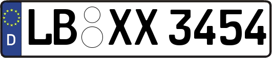 LB-XX3454