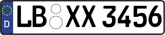 LB-XX3456