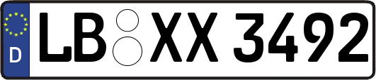 LB-XX3492