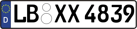 LB-XX4839