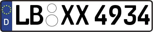 LB-XX4934