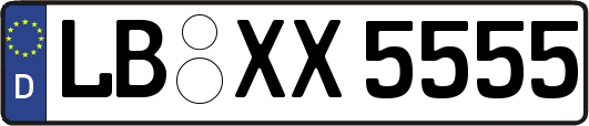LB-XX5555