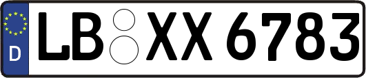 LB-XX6783