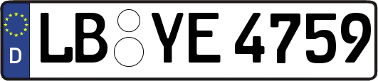 LB-YE4759