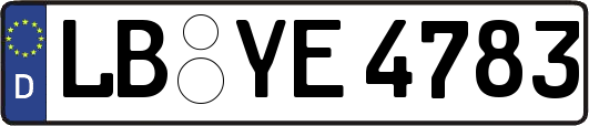 LB-YE4783