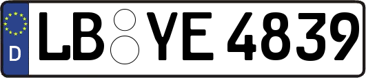 LB-YE4839