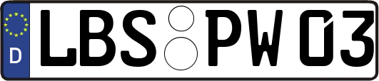 LBS-PW03