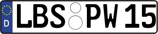 LBS-PW15