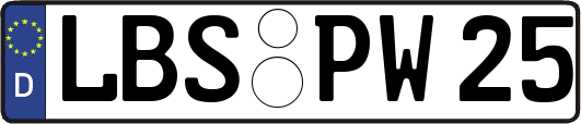 LBS-PW25