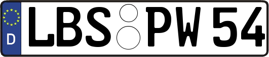 LBS-PW54