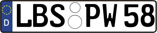 LBS-PW58