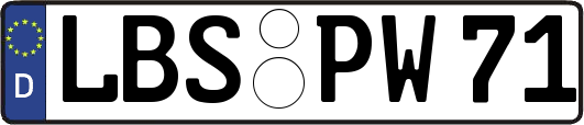 LBS-PW71