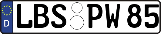 LBS-PW85