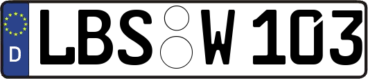 LBS-W103