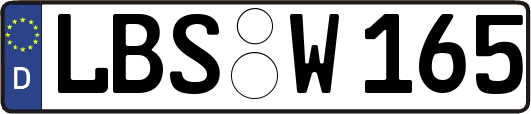LBS-W165