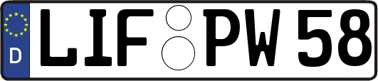 LIF-PW58