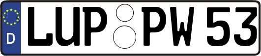 LUP-PW53