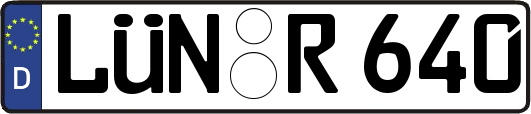 LÜN-R640