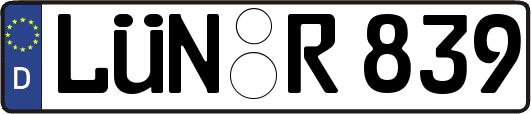 LÜN-R839