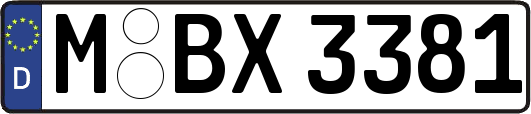 M-BX3381