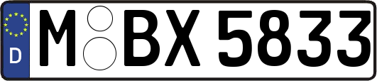 M-BX5833