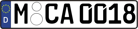 M-CA0018