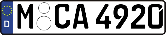 M-CA4920