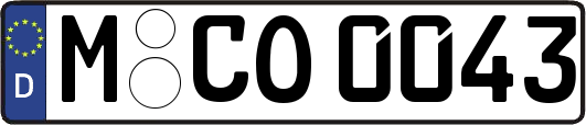 M-CO0043