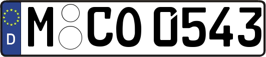 M-CO0543