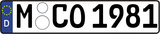 M-CO1981