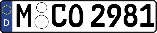 M-CO2981