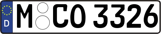 M-CO3326