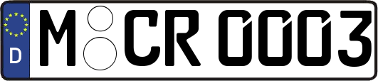 M-CR0003