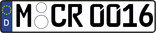 M-CR0016