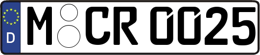 M-CR0025