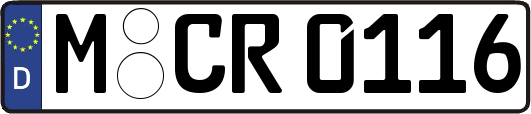 M-CR0116