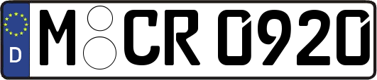 M-CR0920