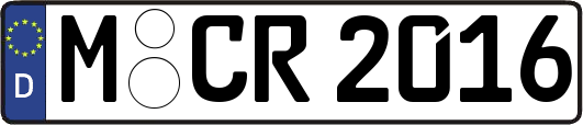 M-CR2016