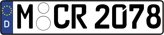 M-CR2078