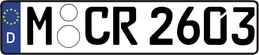 M-CR2603