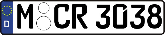M-CR3038