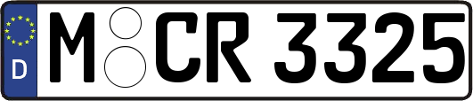 M-CR3325